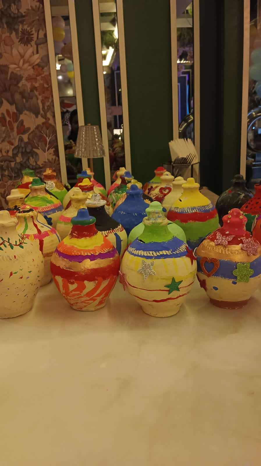  Pottery painting for kids birthday 